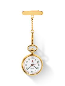 Front view of the watch Tissot Pendants with shadow