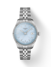 TISSOT バラード 34mm の正面図・影あり