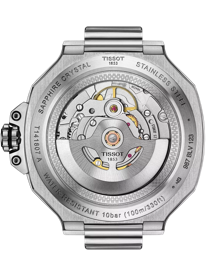 ウォッチケースのバックサイドTISSOT T-レース パワーマティック80 41MM
