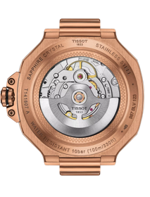 ウォッチケースのバックサイドTISSOT T-レース パワーマティック80 41MM