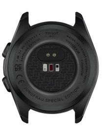 ウォッチケースのバックサイドTissot T-Touch Connect Sport Jungfraubahn