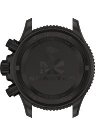 ウォッチケースのバックサイドTISSOT シースター 1000 クォーツ クロノグラフ 38mm