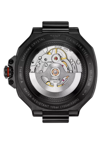 ウォッチケースのバックサイドTISSOT T-レース パワーマティック80 41MM