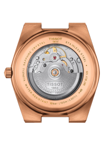 ウォッチケースのバックサイドTissot PRX Powermatic 80 40mm