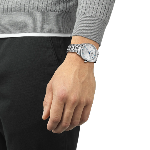 腕時計Tissot PR 100 Jungfraubahn Quartz 40mm の手首シミュレーション