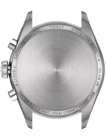 ウォッチケースのバックサイドTissot PR 100 Chronograph